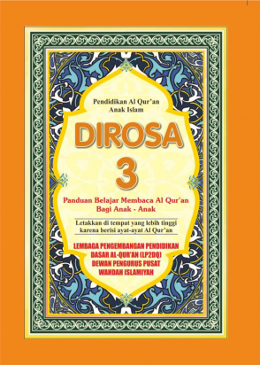 Dirosa 3-Panduan Belajar Membaca Al-Qur'an bagi anak-anak